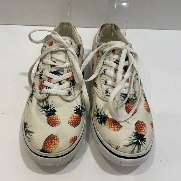 Vans Pineapple Print Sneakers Women’s Size 6 - Picture 1 of 11